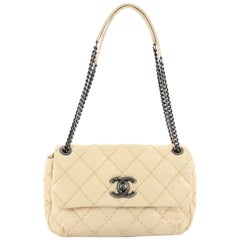 Chanel Ultimate Stitch Small Quilted Lambskin Flap Shoulder Bag 