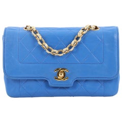 Chanel Vintage CC Chain Flap Bag Quilted Leather Mini
