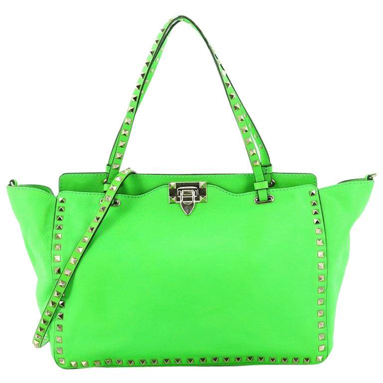 Valentino Rockstud Tote Soft Leather Medium