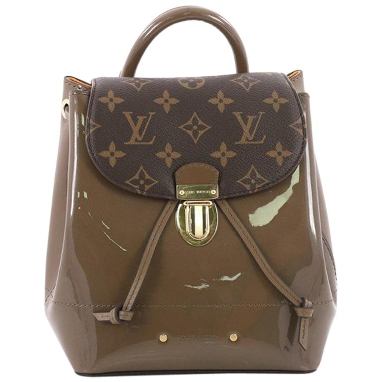 Louis Vuitton Hot Springs Backpack Vernis with Monogram Canvas