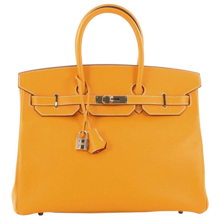 Hermes Candy Birkin Handbag Epsom 35 