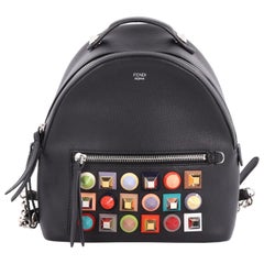 Fendi By The Way Backpack Studded Leather Mini 