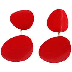 Boucles d'oreilles Céline Phoebe Philo Petal