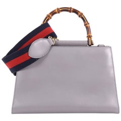 Gucci Nymphaea Top Handle Bag Leather Small 