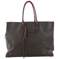 Balenciaga Papier A4 Classic Studs Handbag Leather Medium