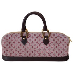 Used 2000s Louis Vuitton Canvas Monogram Mini Alma Long 