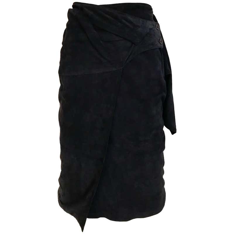 ALAIA Denim Zipper Skirt For Sale at 1stDibs | alaia denim skirt ...