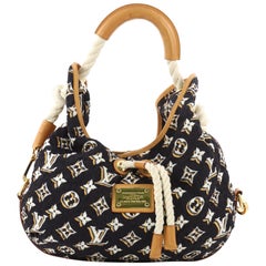 Louis Vuitton Bulles Handbag Monogram Nylon MM