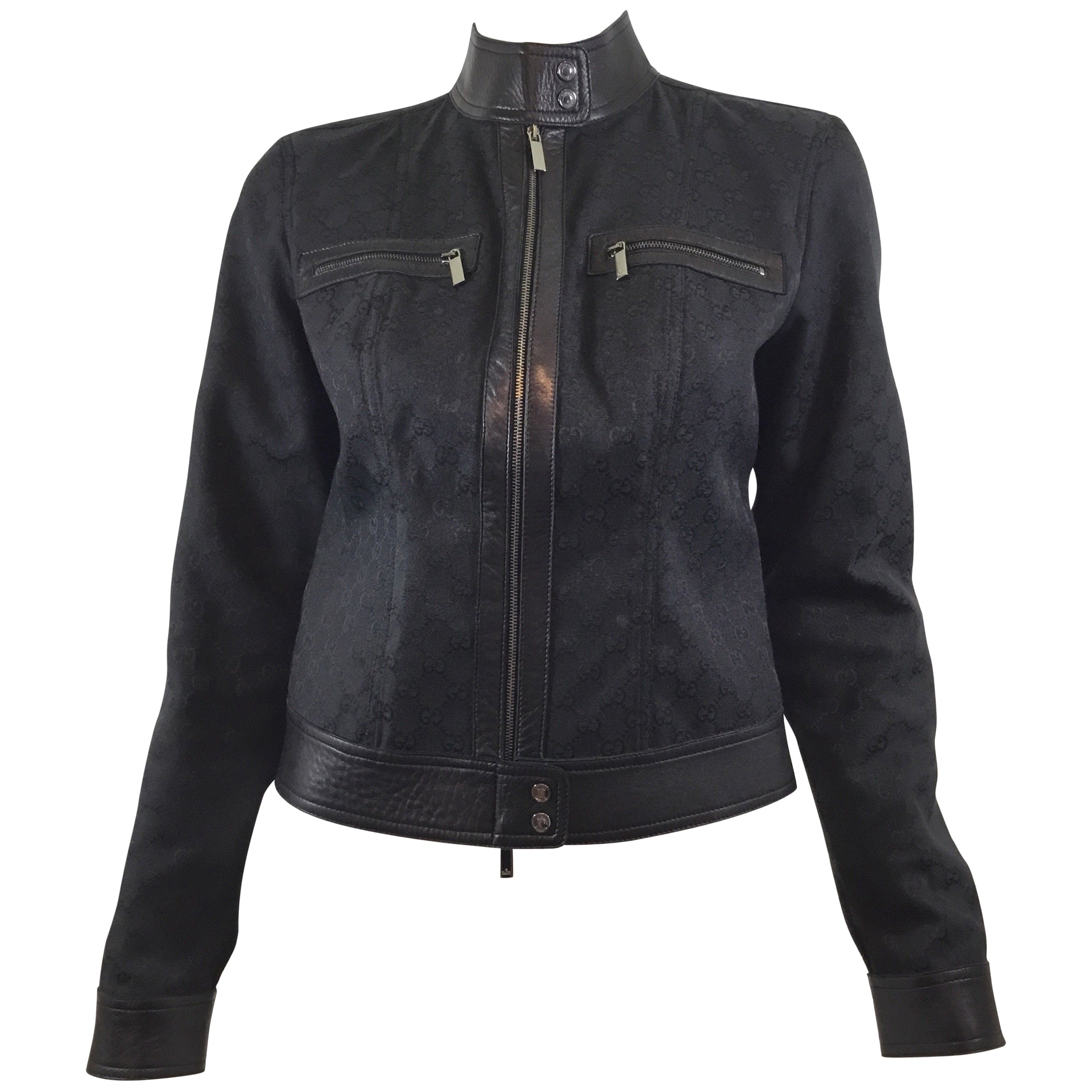 gucci monogram jacket