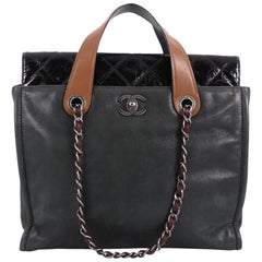  Chanel In the Mix Portobello Soft Tote Quilted Iridescent Calfskin