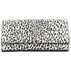 Saint Laurent Classic Monogram Clutch Printed Leather