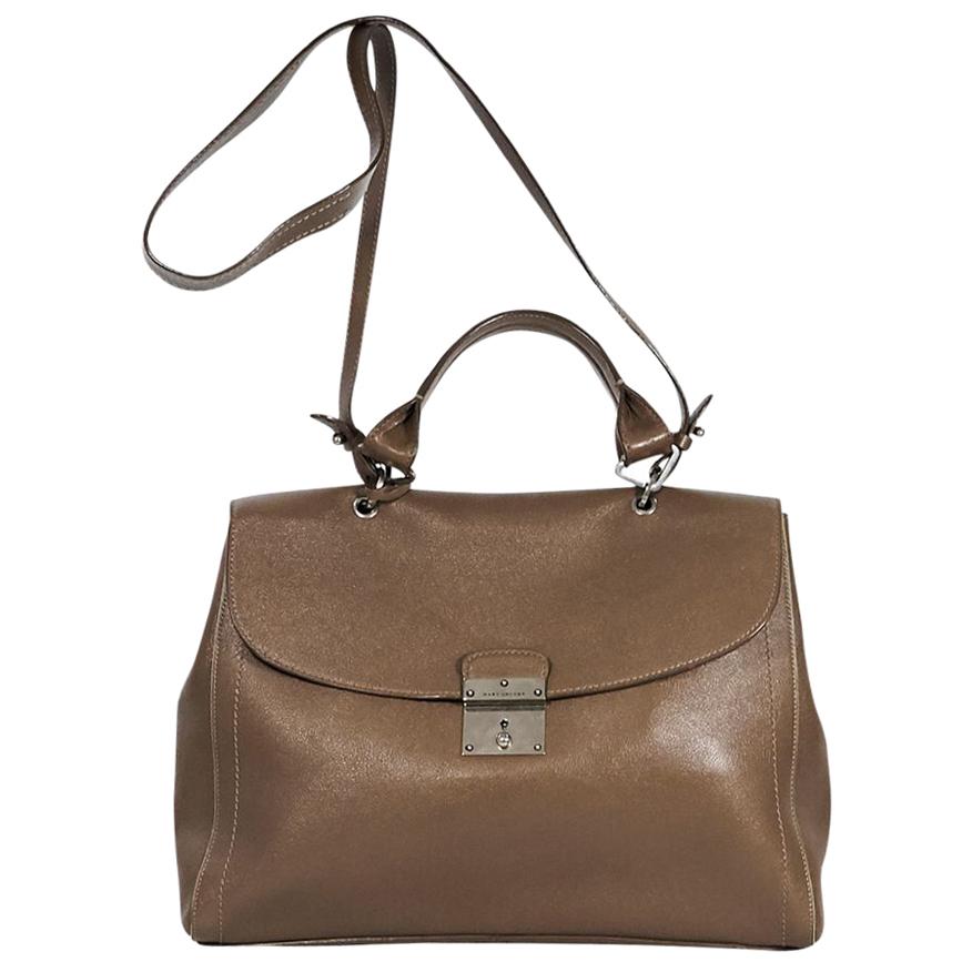 Brown Marc Jacobs Leather Satchel