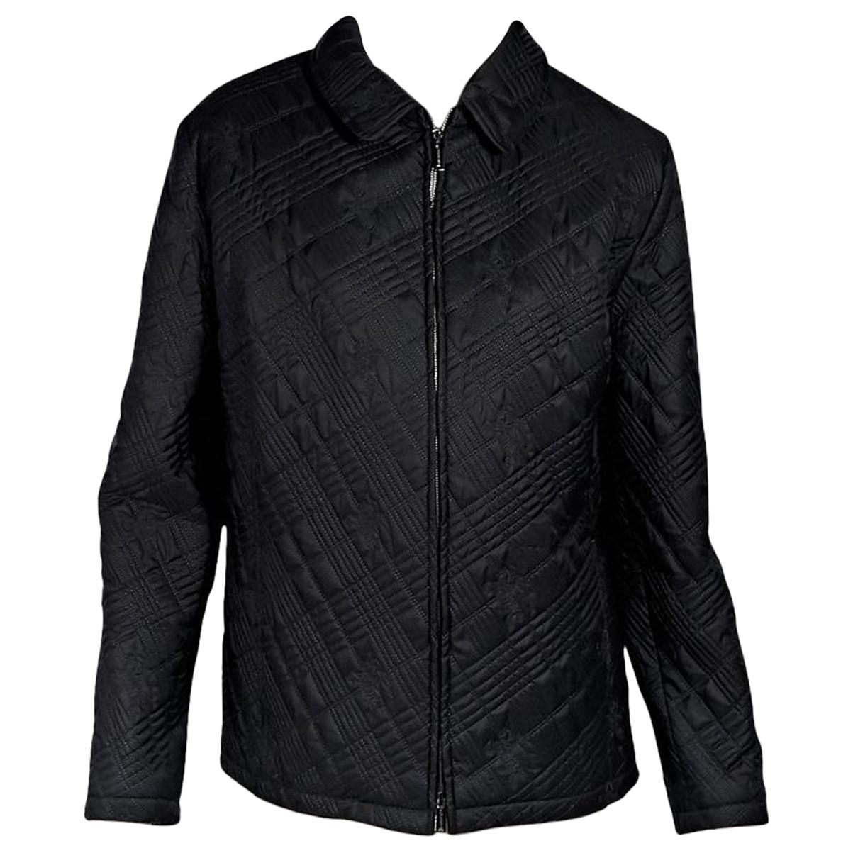 Dark Grey Burberry London Quilted Jacket