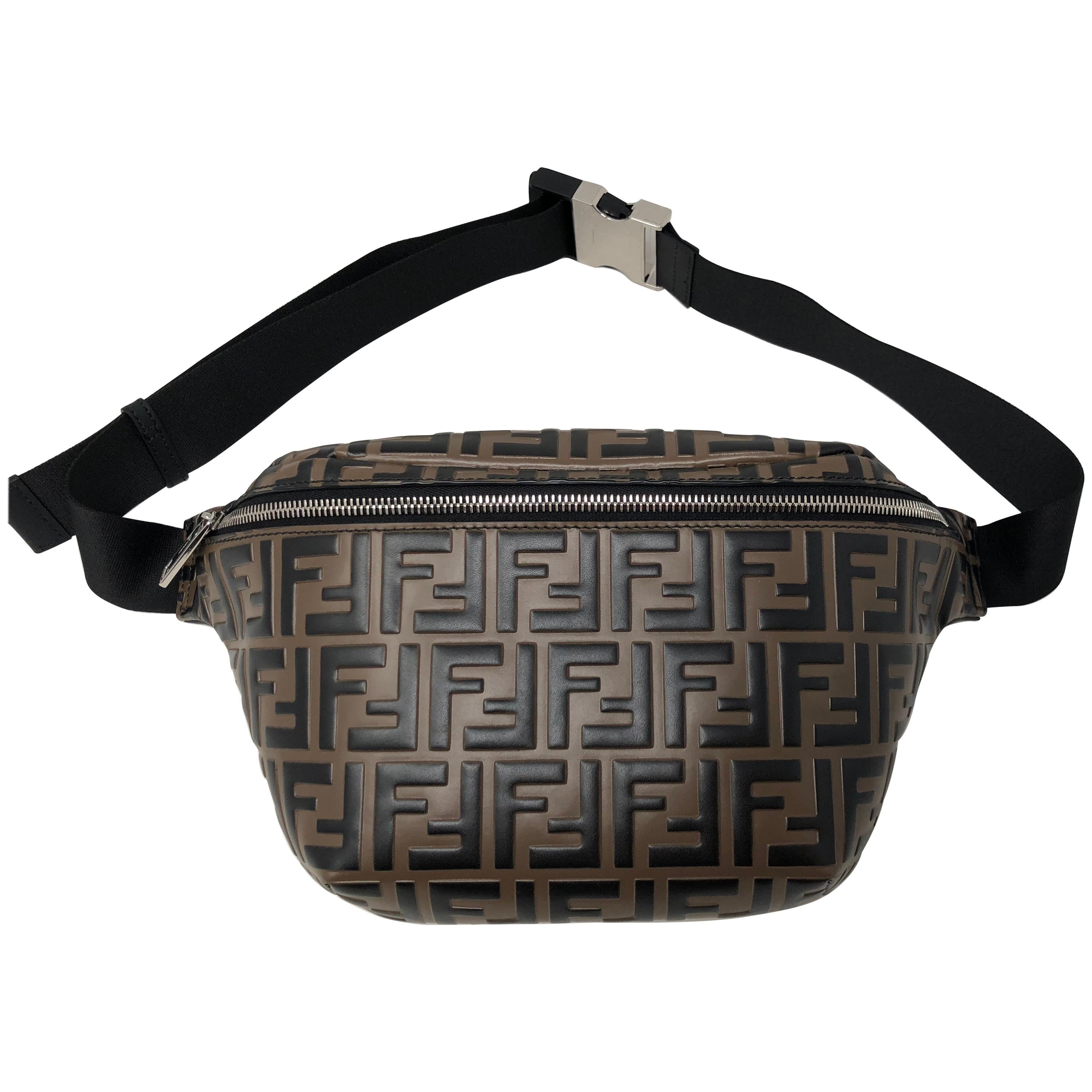 Fendi Embossed Belt Bag at 1stDibs | fendi fanny pack sale, fendi fanny pack  women's, fendi belt bag women's
