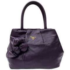 Prada Lila Ledertasche