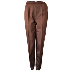 Alberta Ferretti Silk / Wool Blend Pants Like New