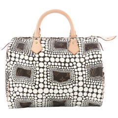 Louis Vuitton Speedy Handbag Limited Edition Monogram Canvas Kusama Town 30