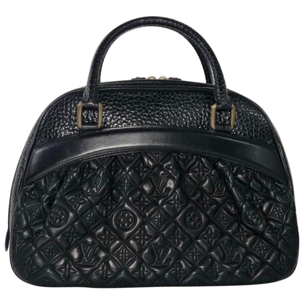 Louis Vuitton Vienna Leather Mizi Satchel Handbag For Sale