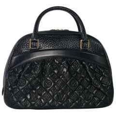 Used Louis Vuitton Vienna Leather Mizi Satchel Handbag