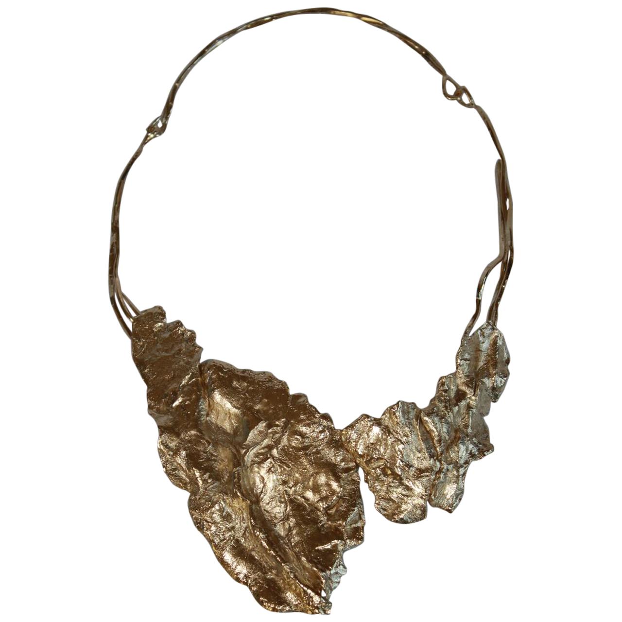 Ambre et Louise Pale Gold Fragment necklace 