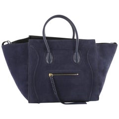 Celine Phantom Handbag Nubuck Medium