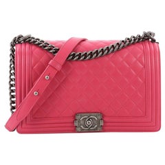 Chanel Quilted Lambskin New Medium Boy Flap Bag