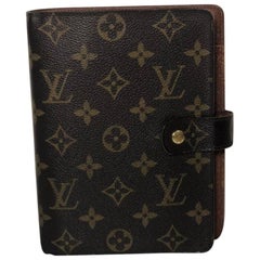  Louis Vuitton Monogram Agenda MM Planner