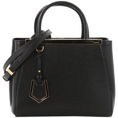 Fendi 2Jours Handbag Leather Petite