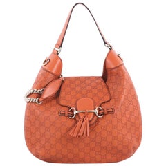 Gucci Emily Hobo Guccissima Leather Medium