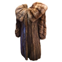 Vintage World’s Finest Russian Barguzin Imperial Sable Fur Coat - Fit for Royalty 