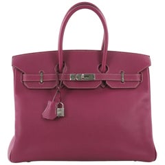 Hermes Candy Birkin Handbag Epsom 35