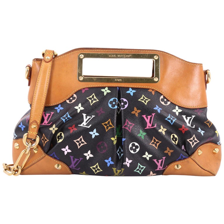 Louis Vuitton Judy Handbag Monogram Multicolor MM For Sale at 1stDibs