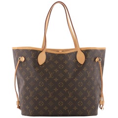  Louis Vuitton Neverfull Tote Monogram Canvas MM 