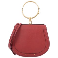 Chloe Nile Crossbody Bag Leather Medium