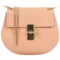 Used Chloe Drew Crossbody Bag Leather Small