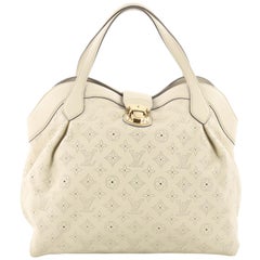Louis Vuitton Cirrus Handbag Mahina Leather MM 
