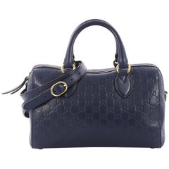 Gucci Signature Boston Bag Guccissima Leather Medium