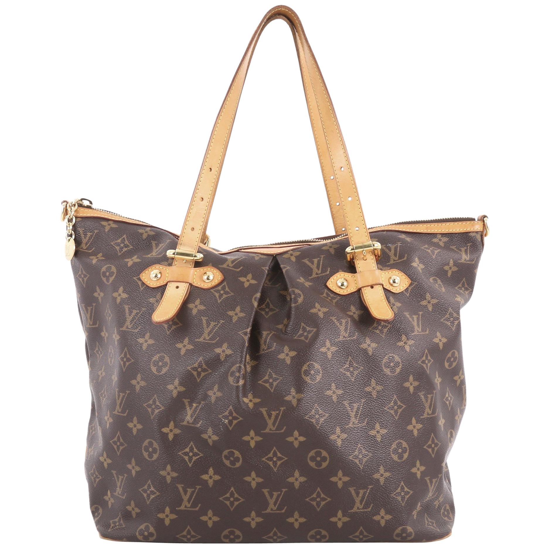 Louis Vuitton Palermo Handbag Monogram Canvas GM