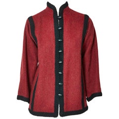 Yves Saint Laurent Russian Collection Wool Jacket