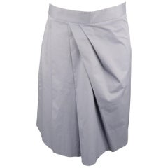 MOSCHINO Gonna in cotone grigio taglia 4