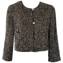 CHANEL Fully Beaded Evening Jacket 42