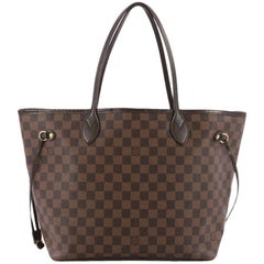  Louis Vuitton Neverfull NM Tote Damier MM