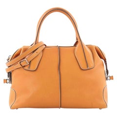 Tod's D-Styling Convertible Bauletto Handbag Leather Medium