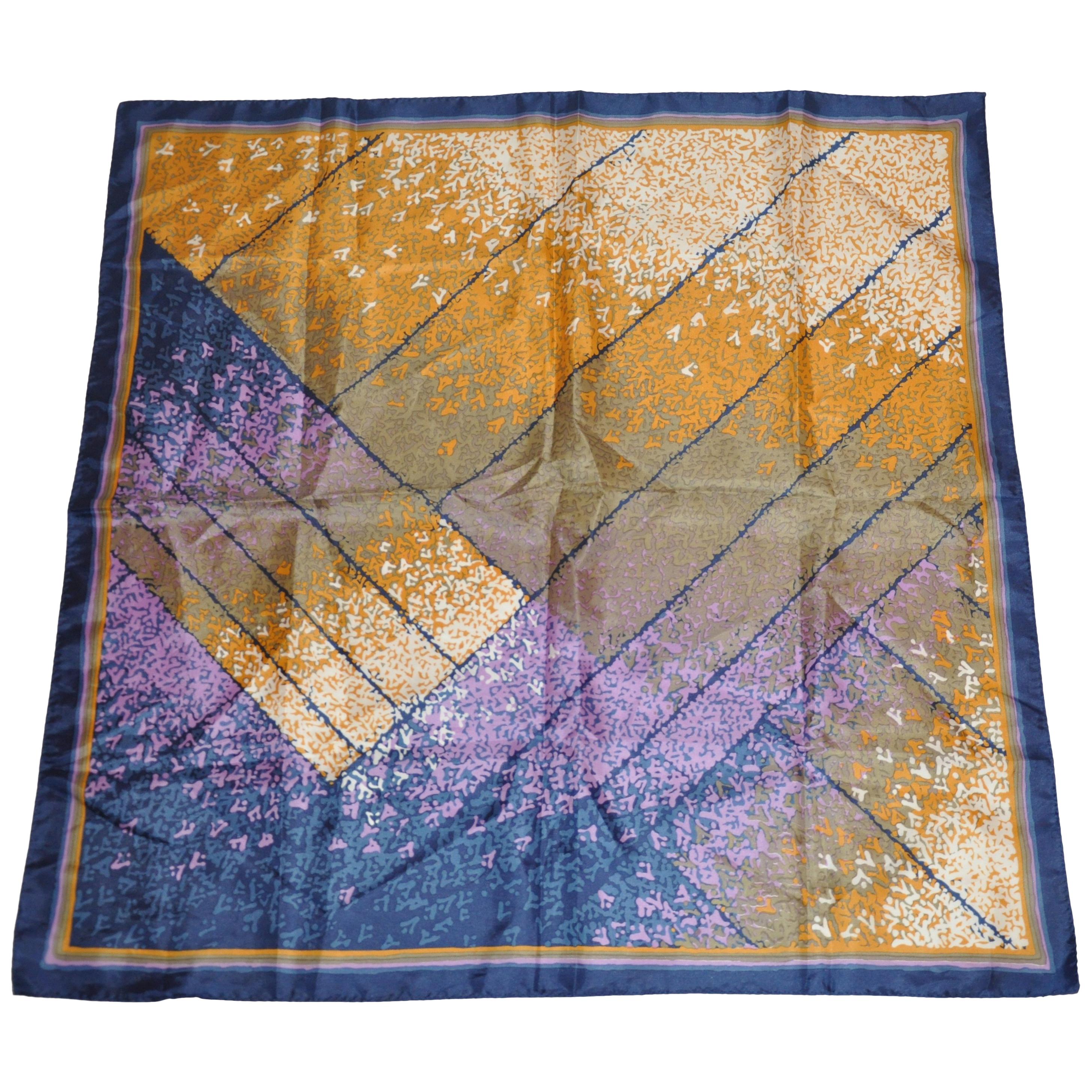 Multi-Color "Four Seasons" Scarf