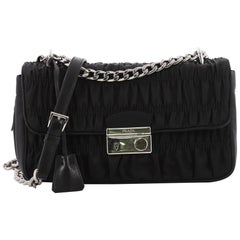 Prada Sound Shoulder Bag Tessuto Gaufre Small