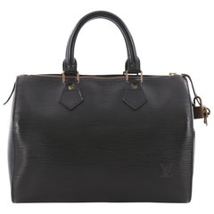 Used Louis Vuitton Speedy Handbag Epi Leather 25 