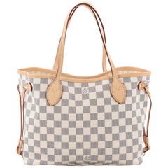  Louis Vuitton Neverfull Tote Damier PM