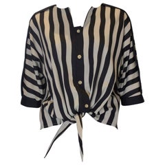 Retro London Look Stripe Top 