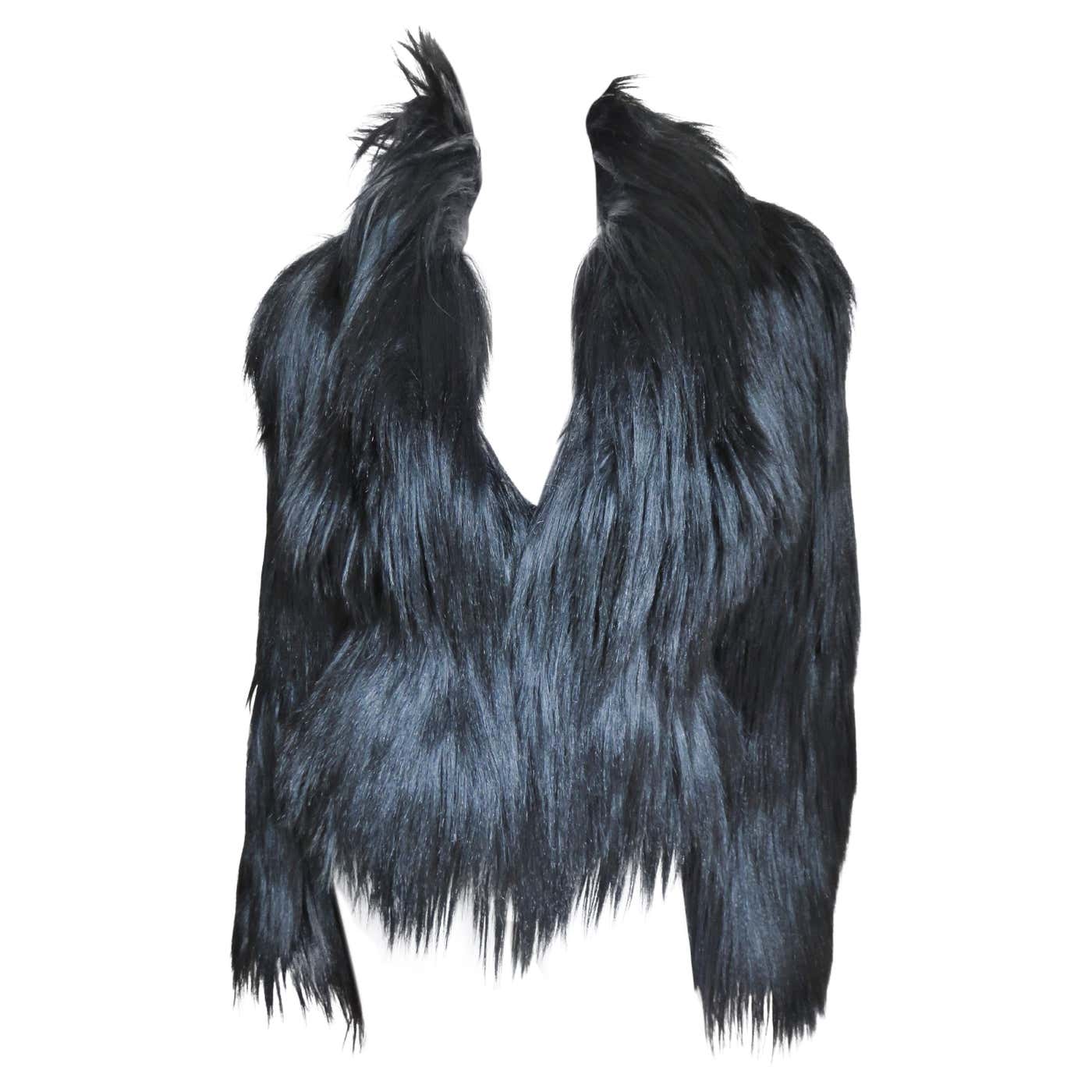 Alexander McQueen New Fur Jacket A/W 2000 For Sale at 1stDibs ...