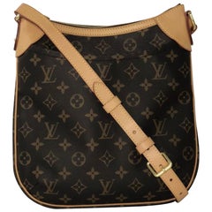  Louis Vuitton Monogram Odeon PM Crossbody Shoulder Handbag